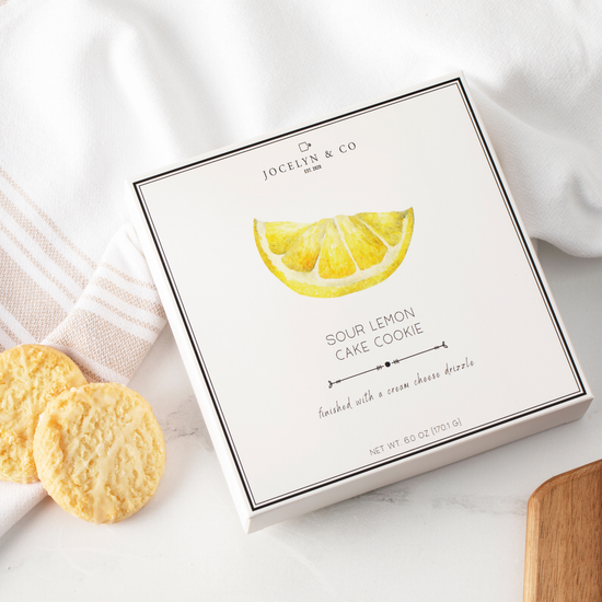 Sour Lemon Soft Cookies