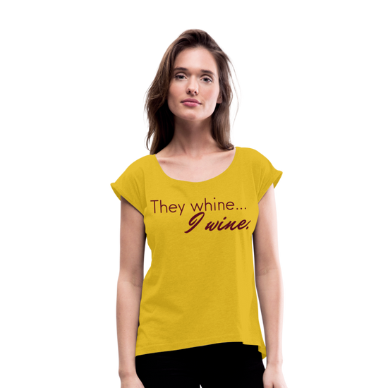 They Whine (Women's) - mustard yellow