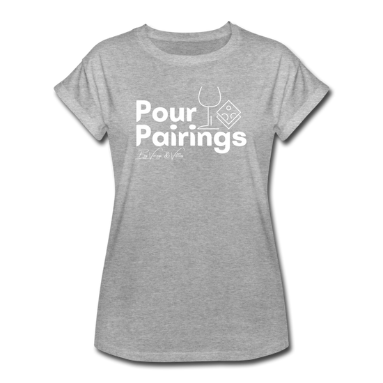 Pour Pairings Relaxed Fit (Women's) - heather gray