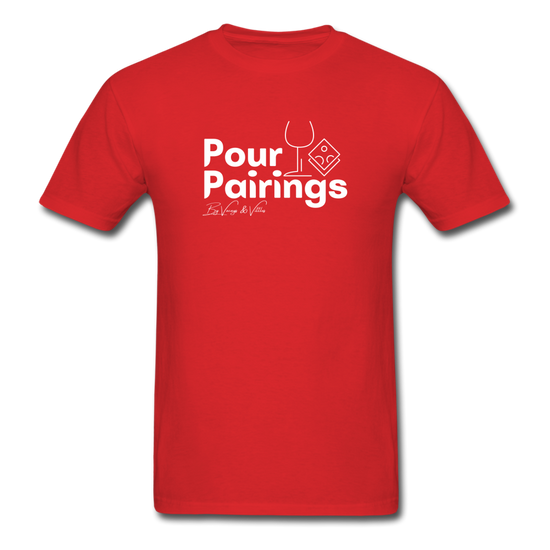 Pour Pairings T-Shirt (Unisex) - red