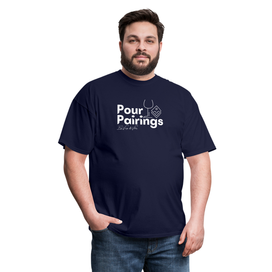 Pour Pairings T-Shirt (Unisex) - navy