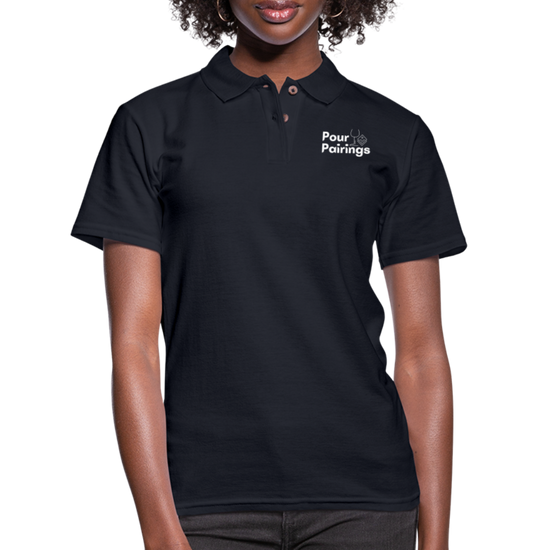 Women's Pique Polo Shirt - midnight navy