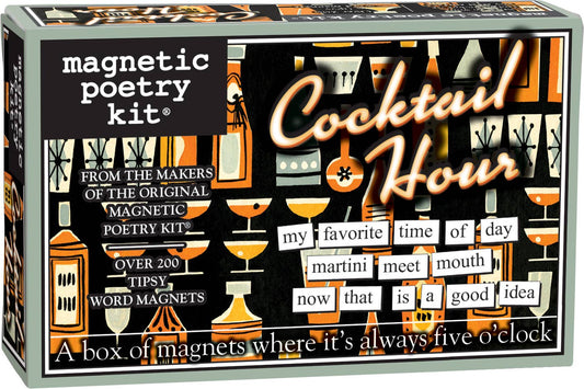 Cocktail Hour Magnetic Poetry