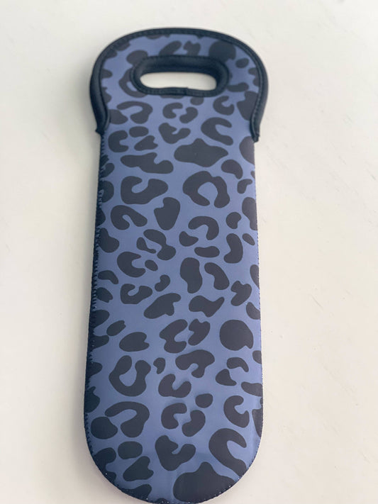 Leopard Print Wine Cooler Bag