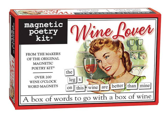 Wine Lover Magnetic Poetry