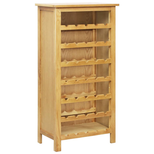 Solid Oak Wine Cabinet