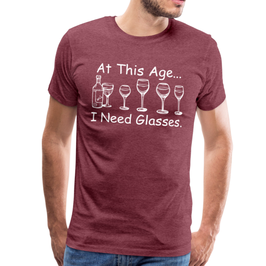At This Age (Men's) - heather burgundy
