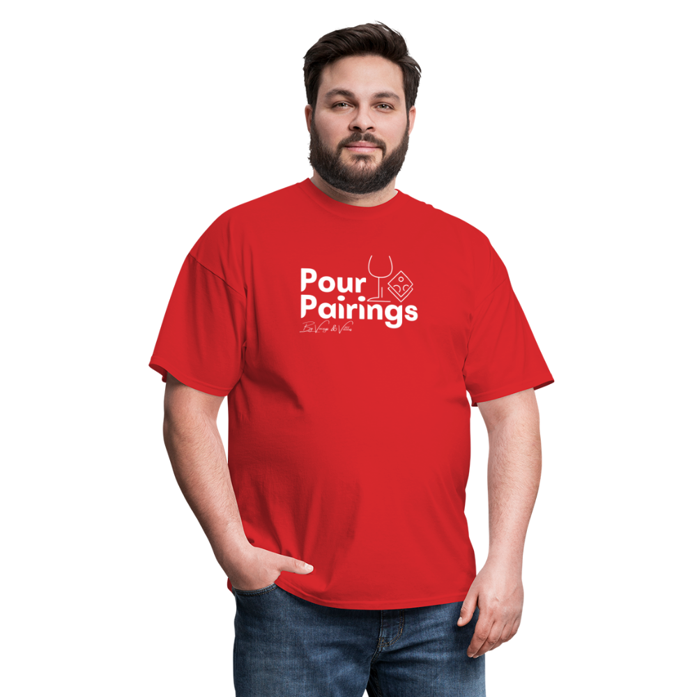 Pour Pairings T-Shirt (Unisex) - red